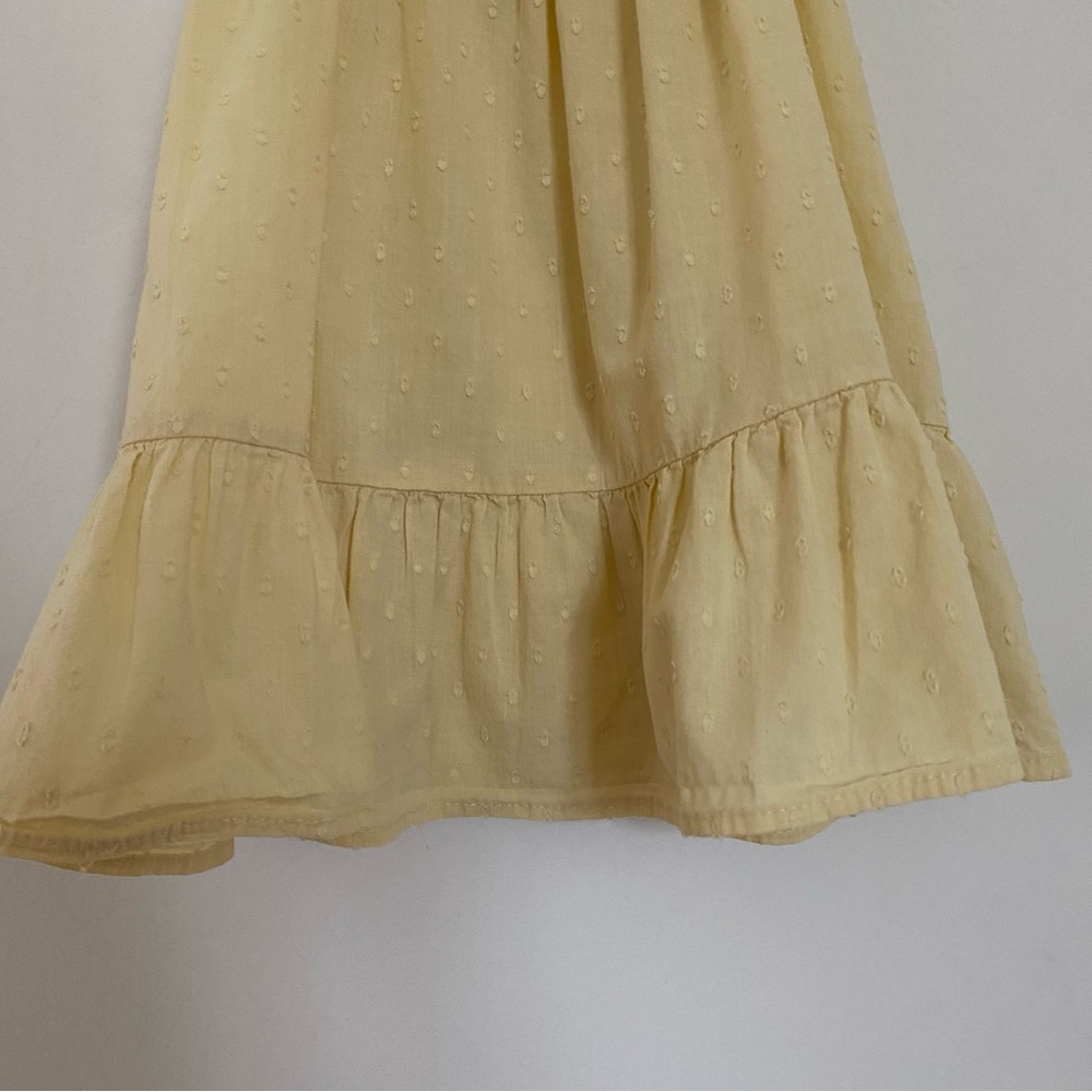Yellow Ruffle Baby Dress - Picture 5 of 7